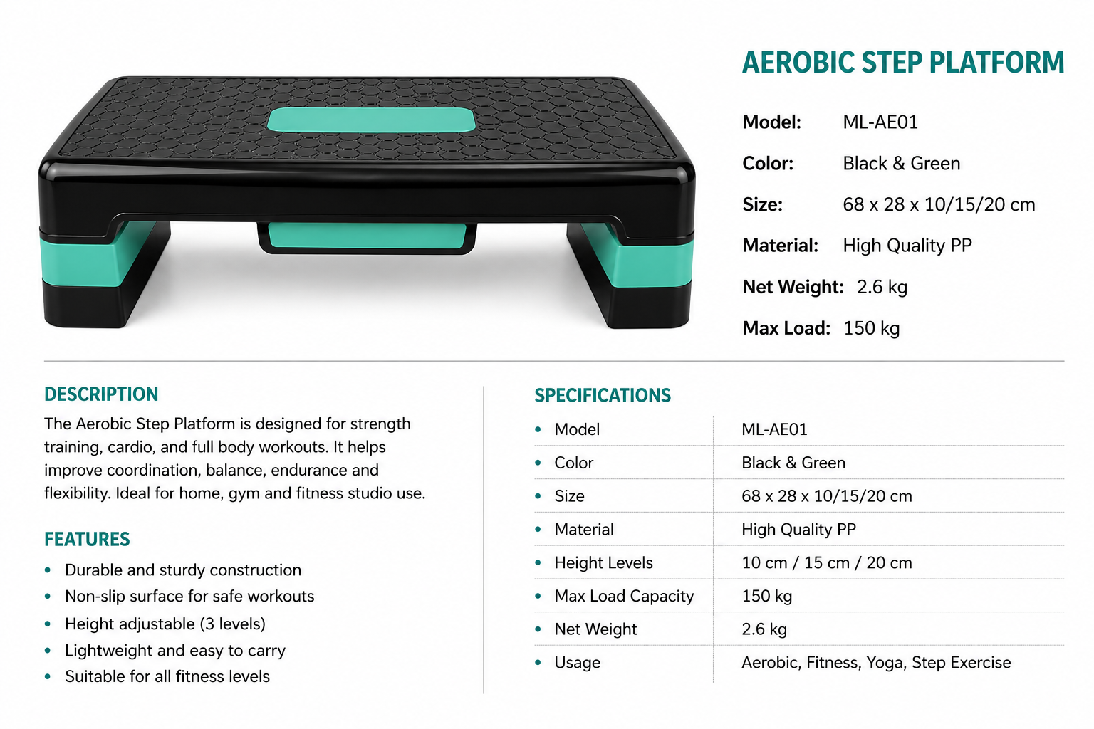 Aerobic Step